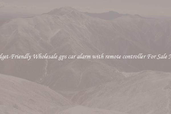 Budget-Friendly Wholesale gps car alarm with remote controller For Sale Now