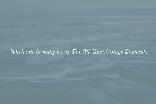 Wholesale in make ny up For All Your Storage Demands