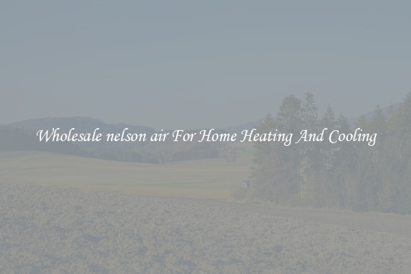 Wholesale nelson air For Home Heating And Cooling